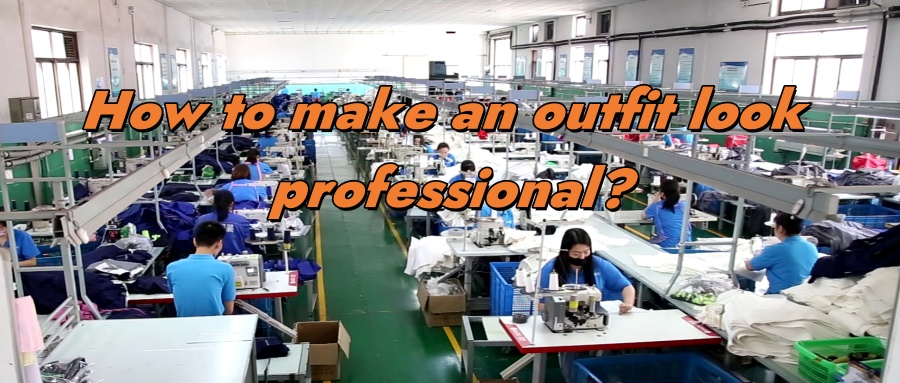 How to make an outfit look professional