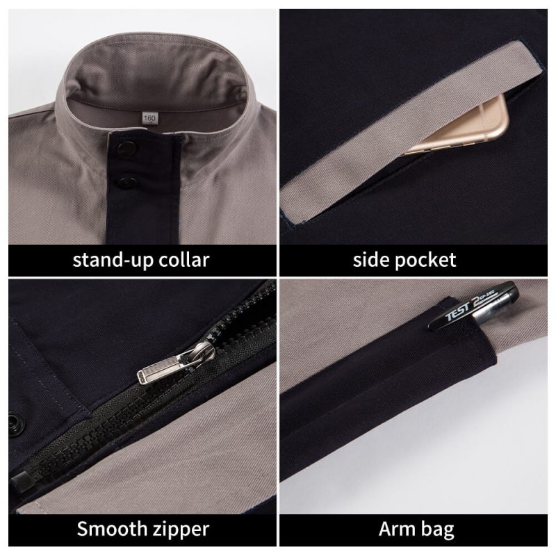 Spring and autumn pure cotton high-quality work clothes manufacturers supply - Image 3