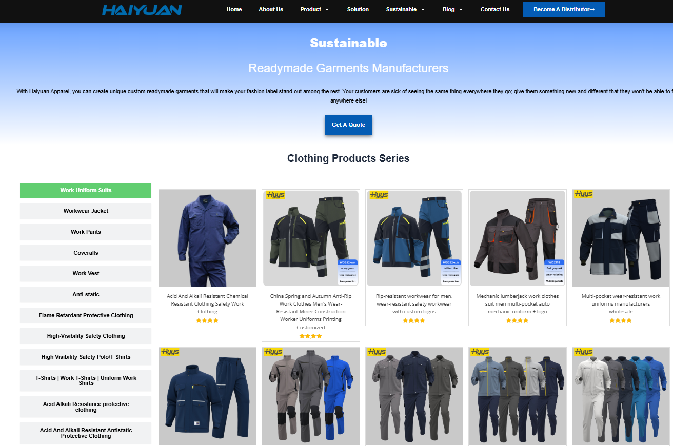 readymade garments manufacturers