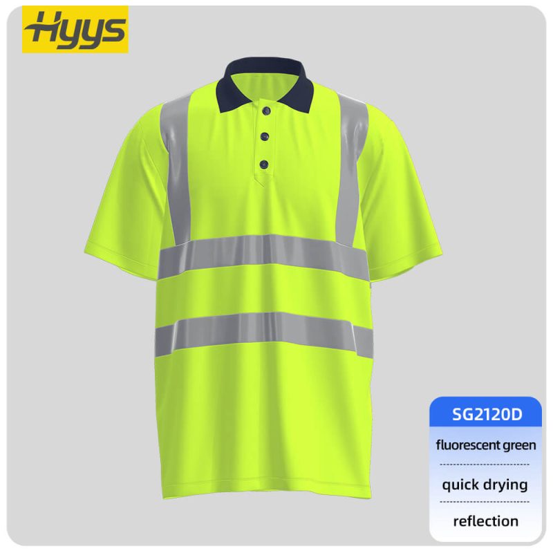 sg2120d-quick-drying-breathable-high-visibility-polo-shirt-green-top