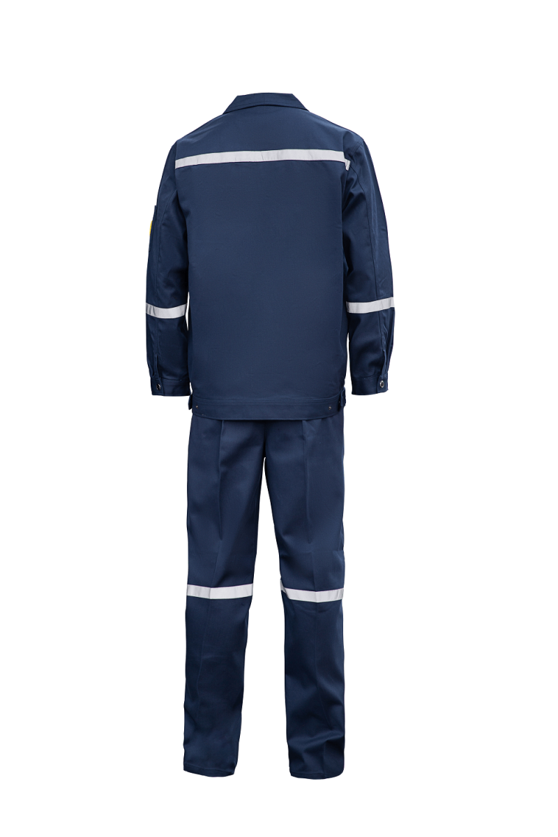 tz15-8 High Visibility Flame Retardant Antistatic Protective Clothing back