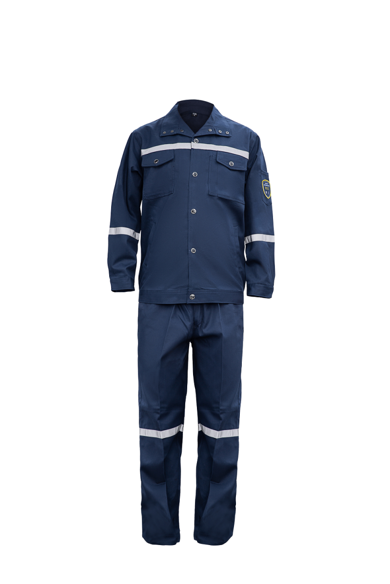 tz15-8 High Visibility Flame Retardant Antistatic Protective Clothing front