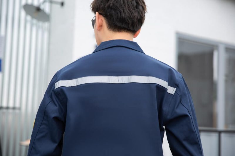 tz15-8 High Visibility Flame Retardant Antistatic Protective Clothing high-visibility-of-back