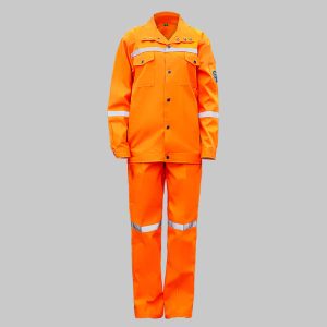 tz15-9 High Visibility Flame Retardant Antistatic Protective Clothing