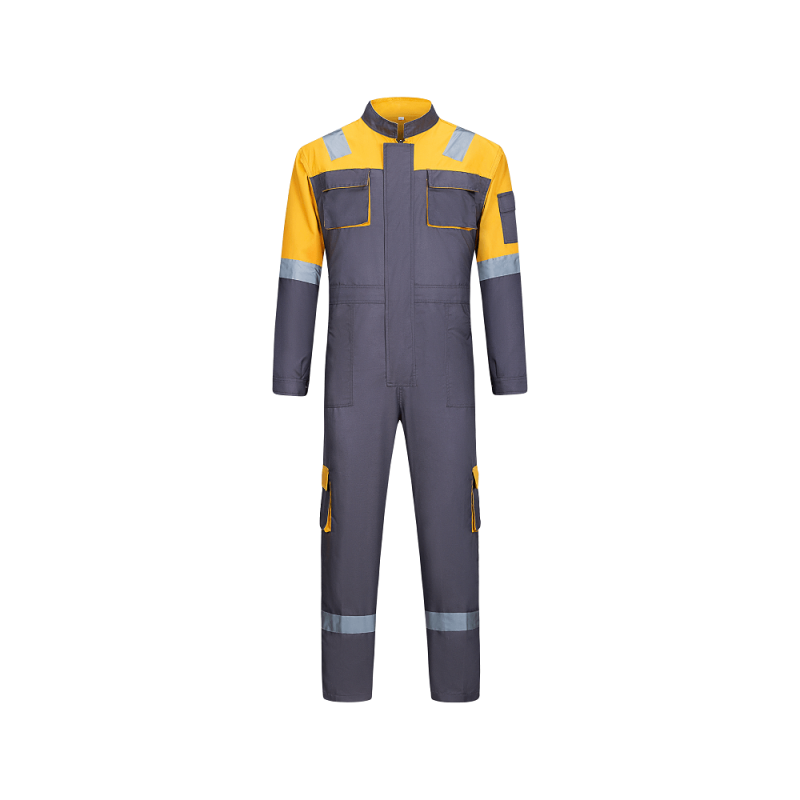 Polyester-cotton High-visibility Coveralls - Image 4