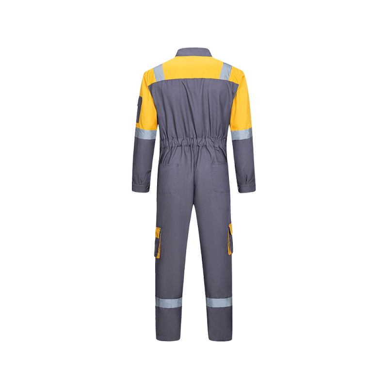 Polyester-cotton High-visibility Coveralls - Image 3