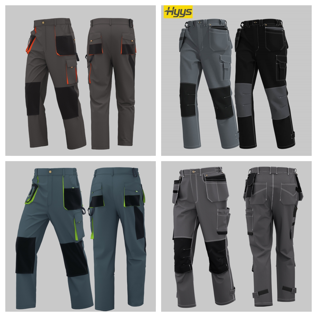 Wear-resistant Labor workwear pants