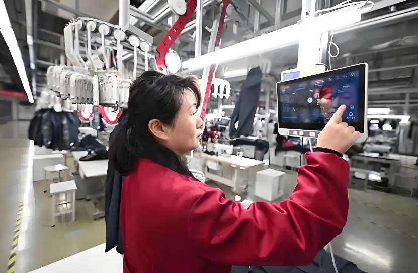 Work uniform automation equipment