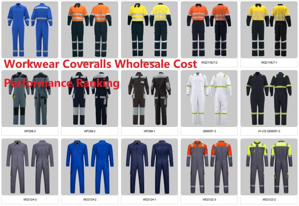 workwear coveralls wholesale cost performance ranking