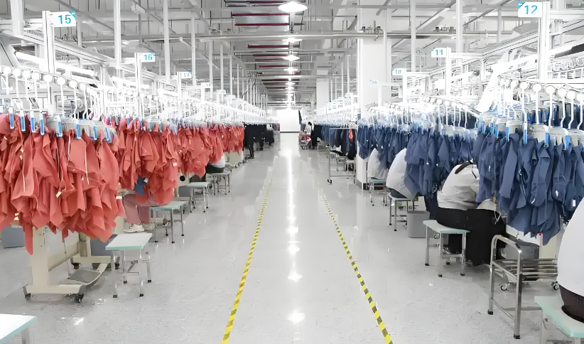 Workwear manufacturing workshop