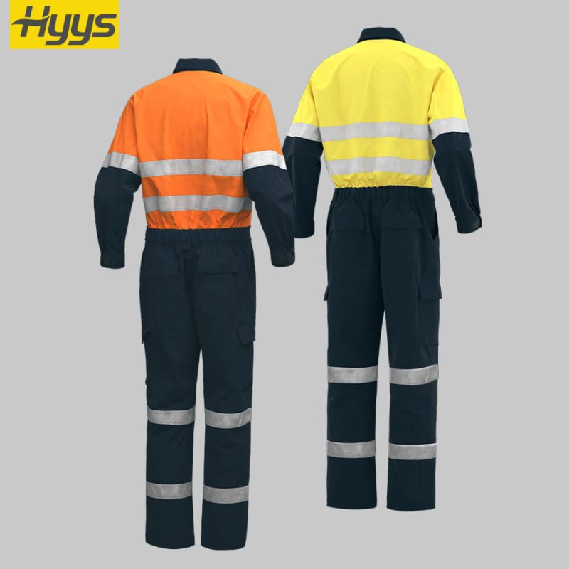 Summer thin cotton high-visibility coveralls - Image 4