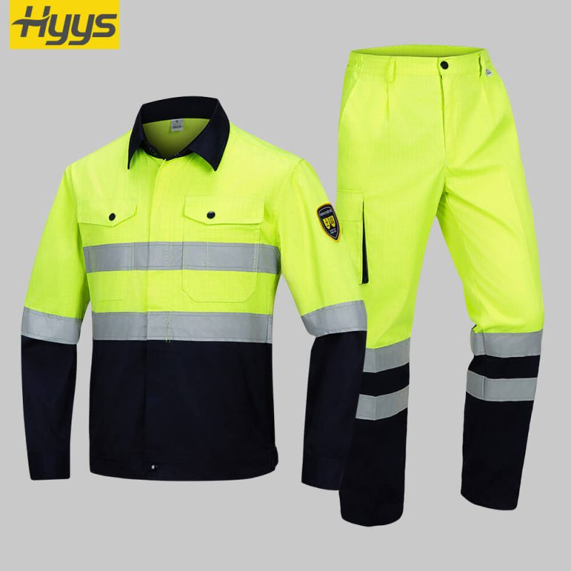yj-8021-anti-static-high-visibility-work-clothes-suit-green