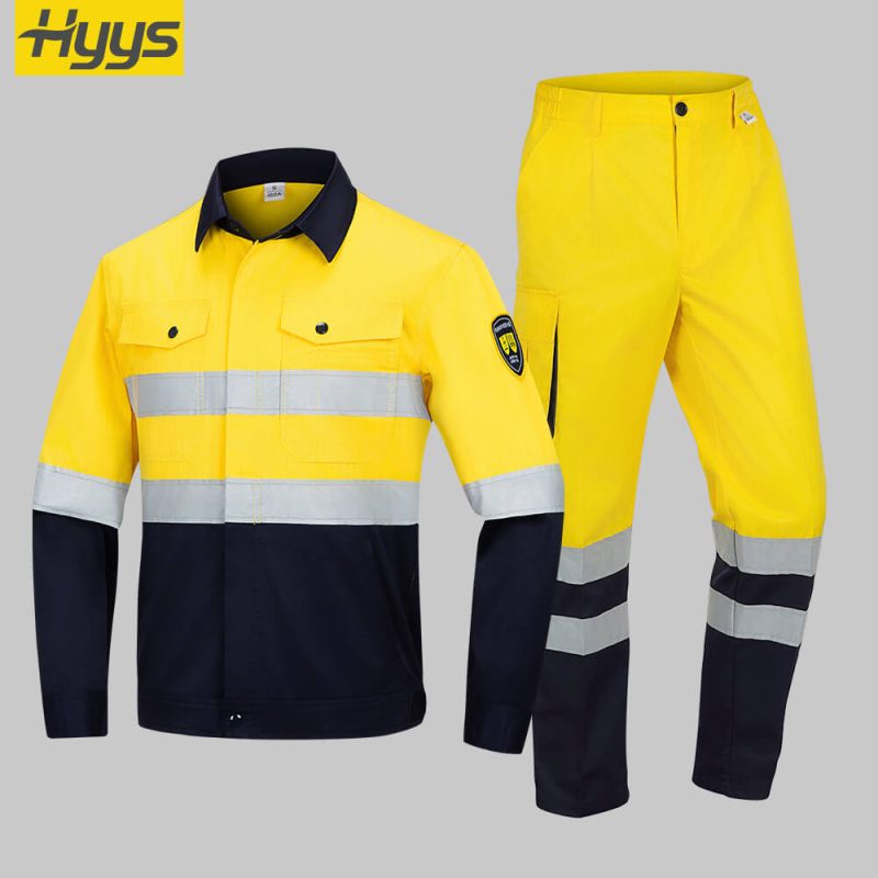 yj-8021-anti-static-high-visibility-work-clothes-suit-yellow